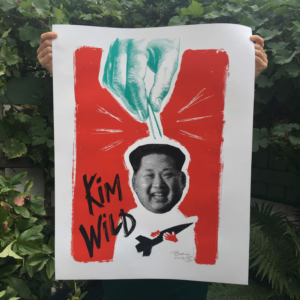Kim Wild - sérigraphie
