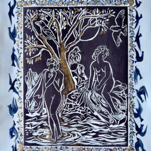 Femmes au bain