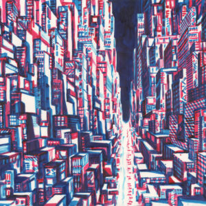 Nathanaël Mikles - Sin City, encre sur papier, 2022