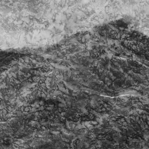 Jean-Baptiste Née - Mont analogue (XXXIV), encre de Chine & méthylcellulose sur toile, 2025