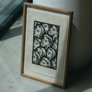 Linogravure (Têtes Brulées)