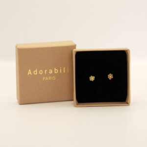 Boucles d'oreilles Marguerites
