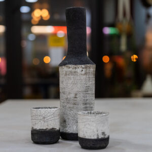 Tasses et vases céramique raku