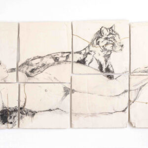Grandes nymphes-céramique - série Petit Eden- Delphine Grenier