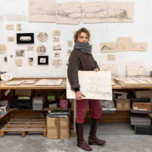 Vue de l'atelier, et Allongé XI