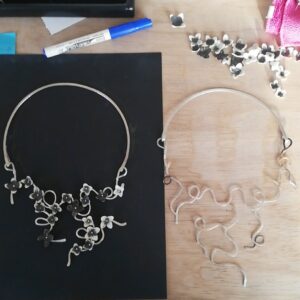 Fabrication collier "FLEUR"