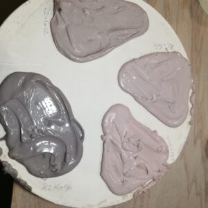 Coloration de la porcelaine