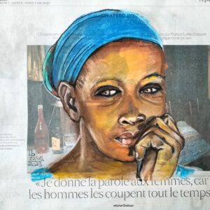 La parole aux femmes. Pastel sec, 2023