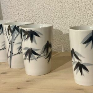 Décors porcelaine Bambou