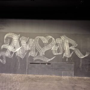 Amour sur mur