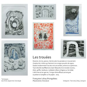 Les trouées / série 2025