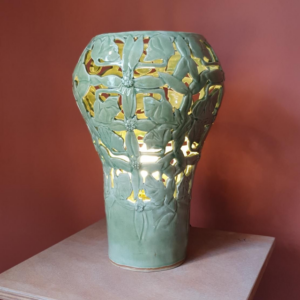Marie Gautron, lampe ajourée