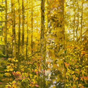 Intérieur de forêt jaune 1