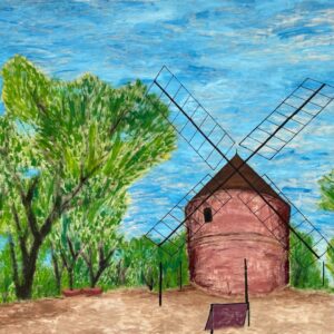 Le Moulin Saint-Roch à Grimaud