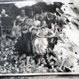 Séquence 5, mine graphite sur calque, 22x28 cm, 2018
