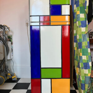 Décor peint sur frigo