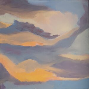 Huile sur toile, 40 x 40 cm, Kairos IV