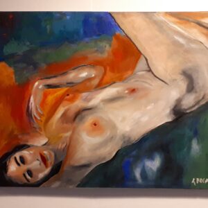 Femme allongée