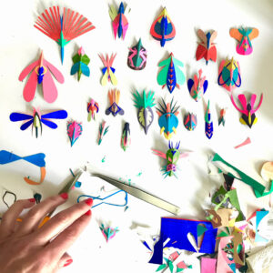 Travail en cours - découpage/assemblage