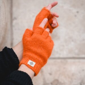 Gants tricote alpaga
