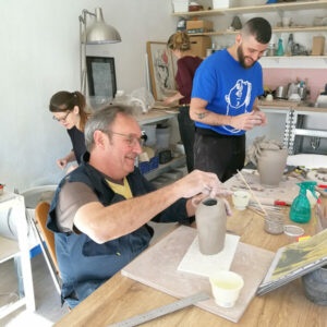 atelier aux potiers du quartier