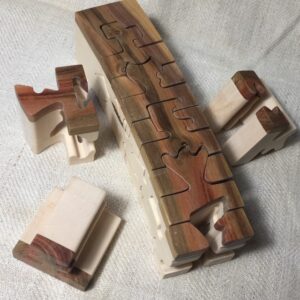 Puzzle 3D - collage de prunus et d’érable