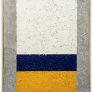 Horizons, technique mixte sur toile, 150 x 100 cm
