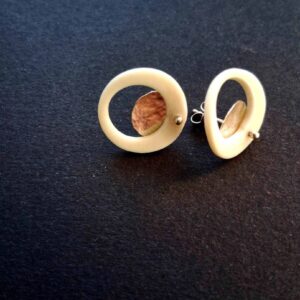 Boucles d'oreilles "Eclipses" - Sara Susini Ceramica